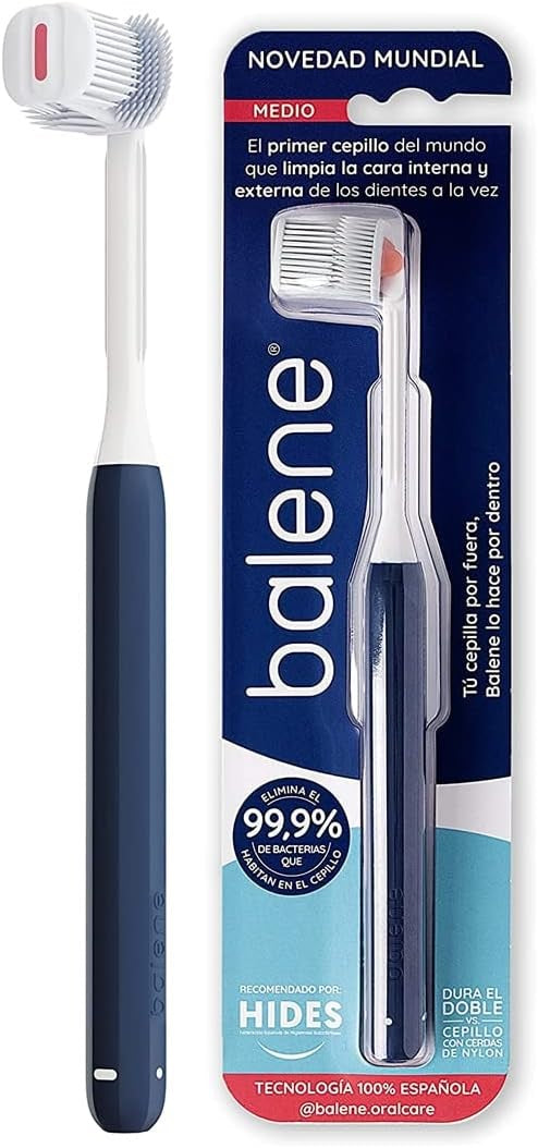 BALENE MANUAL DOUBLE-SIDED TOOTHBRUSH: SOFT: ADULTS