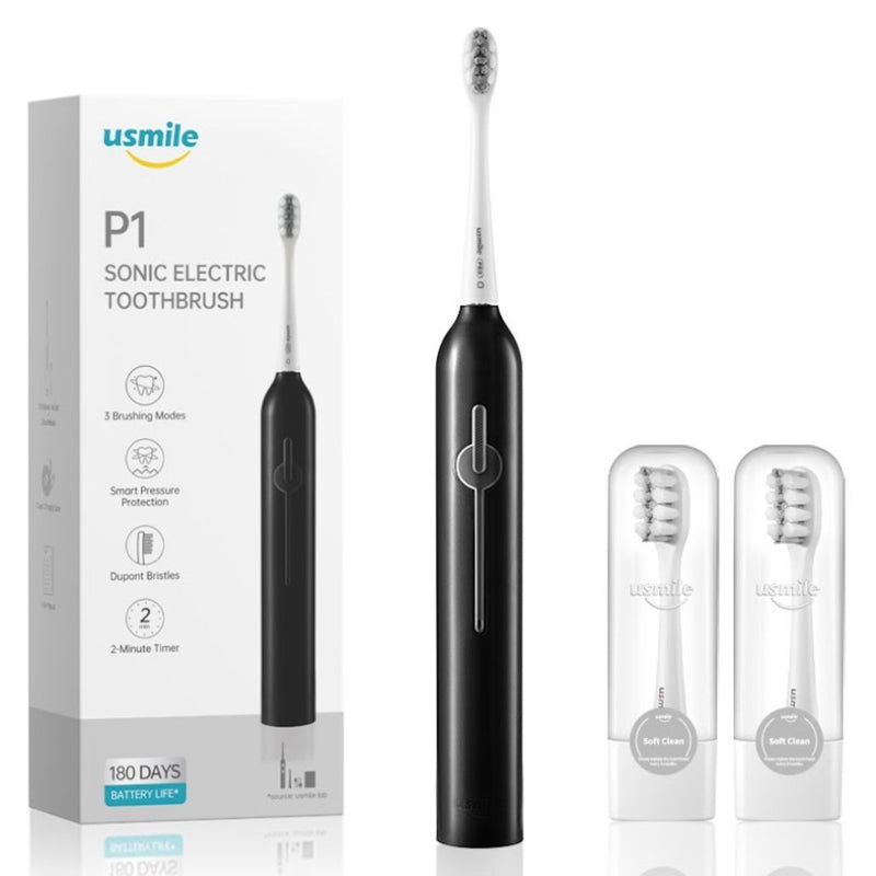 usmile Sonic Electric Toothbrush P1: Black