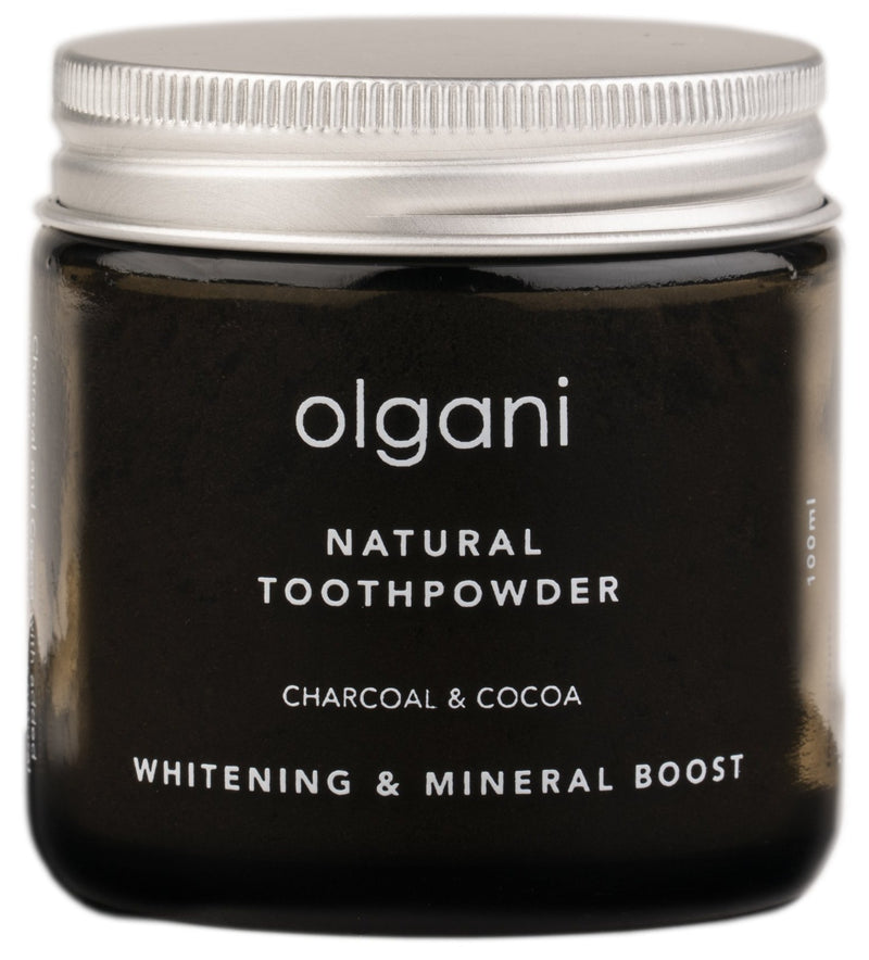 OLGANI CHARCOAL & MIGHTY COCOA TOOTHPOWDER - Toothpowder | SmileShop , Olgani, Powder