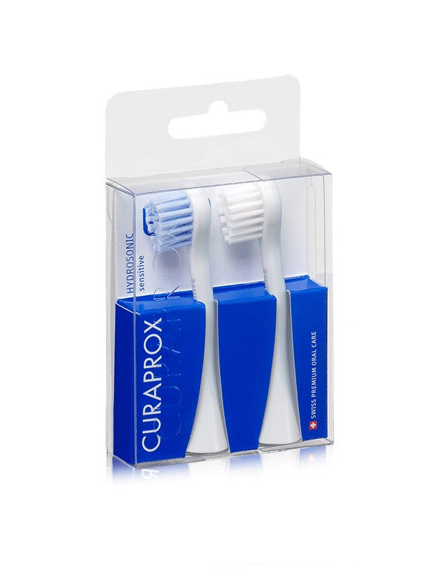 Curaprox Hydrosonic Pro Replacement Brush Heads (2 Pack) Sensitive