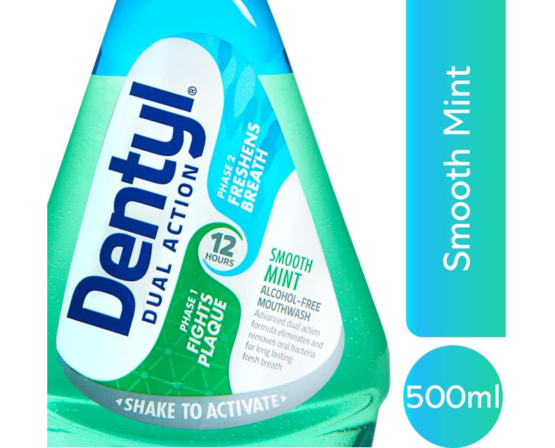 Dentyl Active Mouthwash - Smooth Mint 500ml