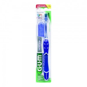 G.U.M T/B TECHNIQUE, 1.SOFT, COMPACT-2.MEDIUM, 3.FULL-MEDIUM,COMPACT WITH CAP - Toothbrush | SmileShop , toothbrush