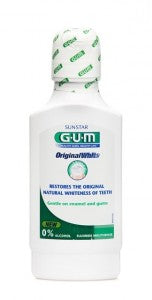 G.U.M ORIGINAL WHITE MOUTHRINSE 300ML - Mouthwash | SmileShop , G.U.M, Mouthwash, Whitening