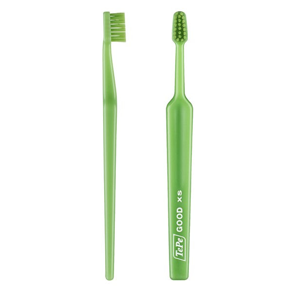 Tepe GOOD™ Mini Extra Soft Toothbrush - Manual Toothbrush | SmileShop , Green, Kids, Manual, Manual toothbrush, Nature
