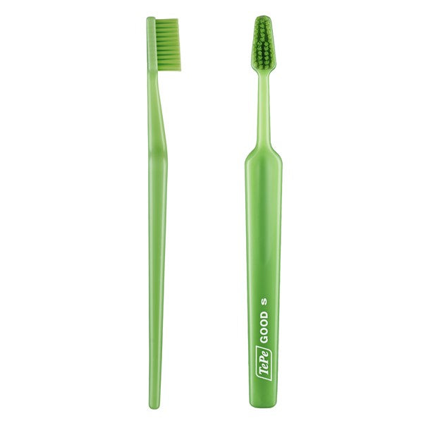 TePe GOOD™ Regular Soft Toothbrush - Manual Toothbrush | SmileShop , Compact, Green, Manual, Manual toothbrush, Nature