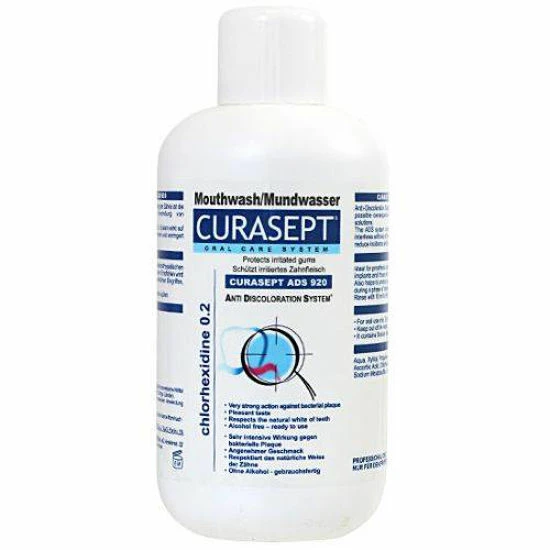Curasept Anti-Discoloration: ADS 920: Chlorhexidine 900 ml. Mouthwash 0,20%