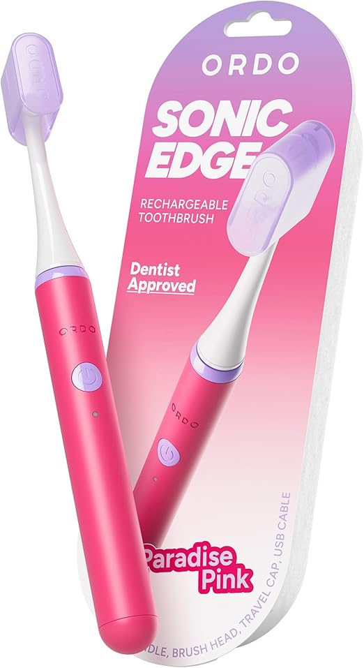 Ordo Sonic Edge Rechargeable Electric Toothbrush: Various Colours