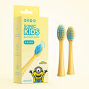 Ordo Sonic Kids Minions Battery Toothbrush Brush Heads - Yellow