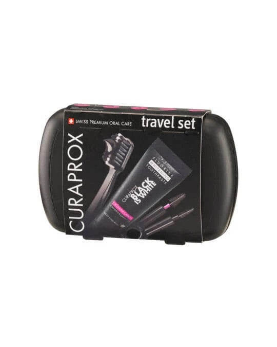 Curaprox Black Is White (BIW) Travel Set