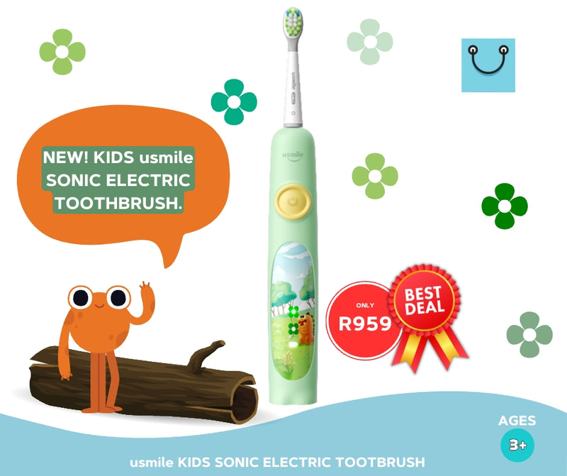 usmile Sonic Electric Toothbrush For Kids Q4: Green