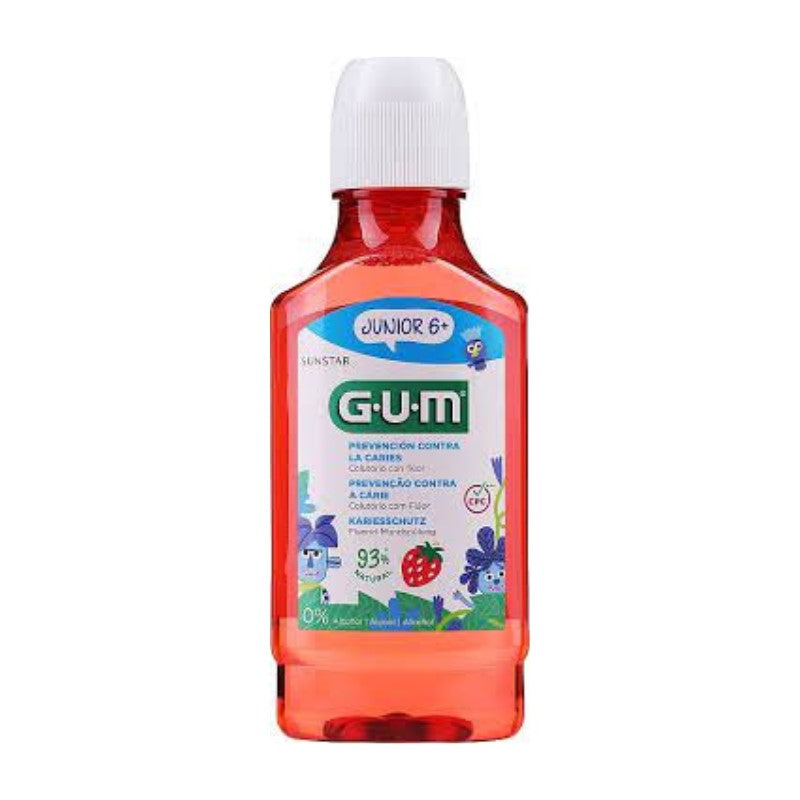 G.U.M: JUNIOR MOUTHRINSE 6+ 300ML