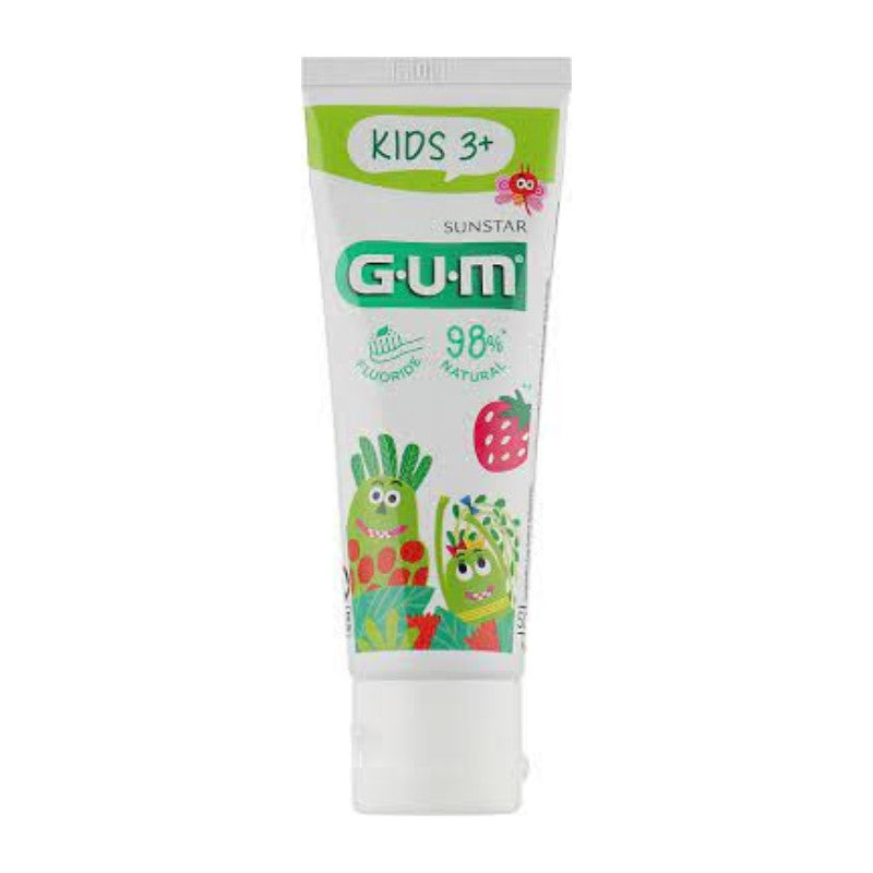 G.U.M: KIDS TOOTHPASTE 3+ 50ML