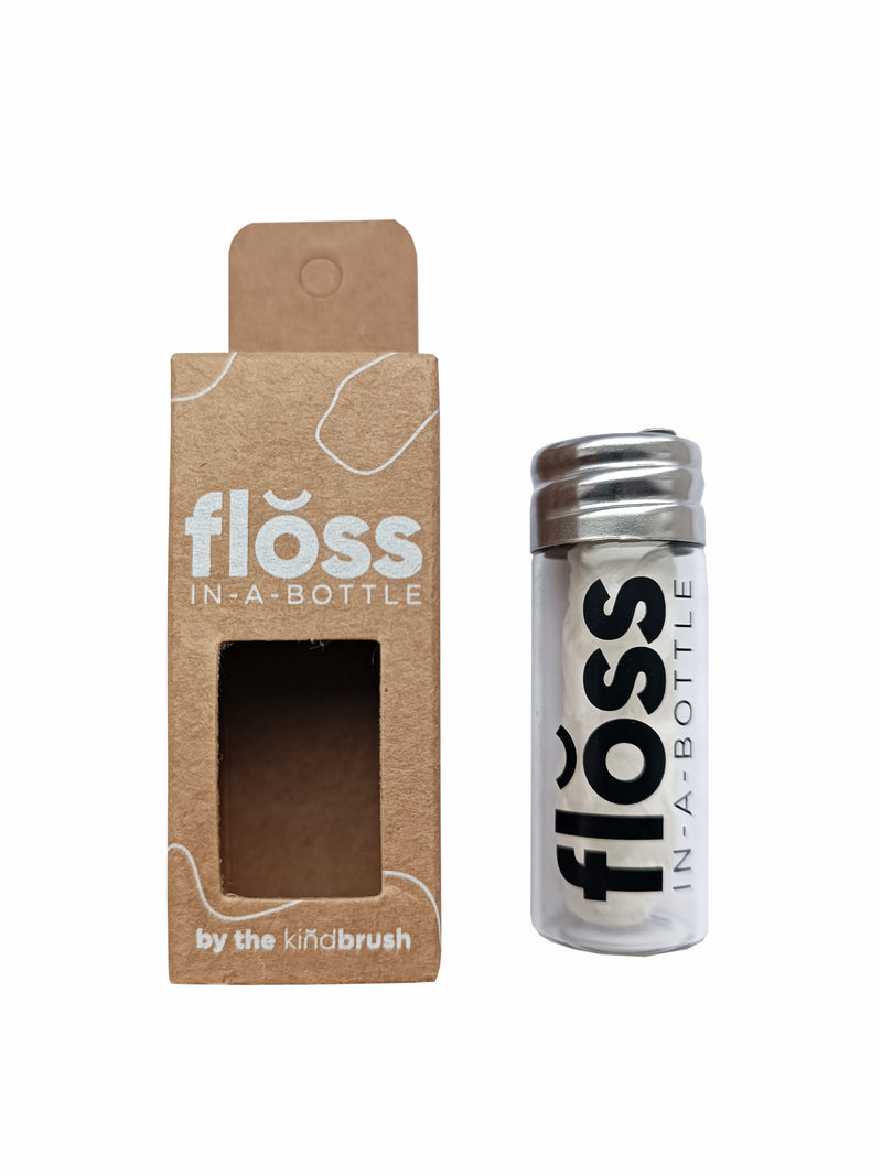 KINDBRUSH FLOSS-IN-A-BOTTLE: BIODEGRADEABLE