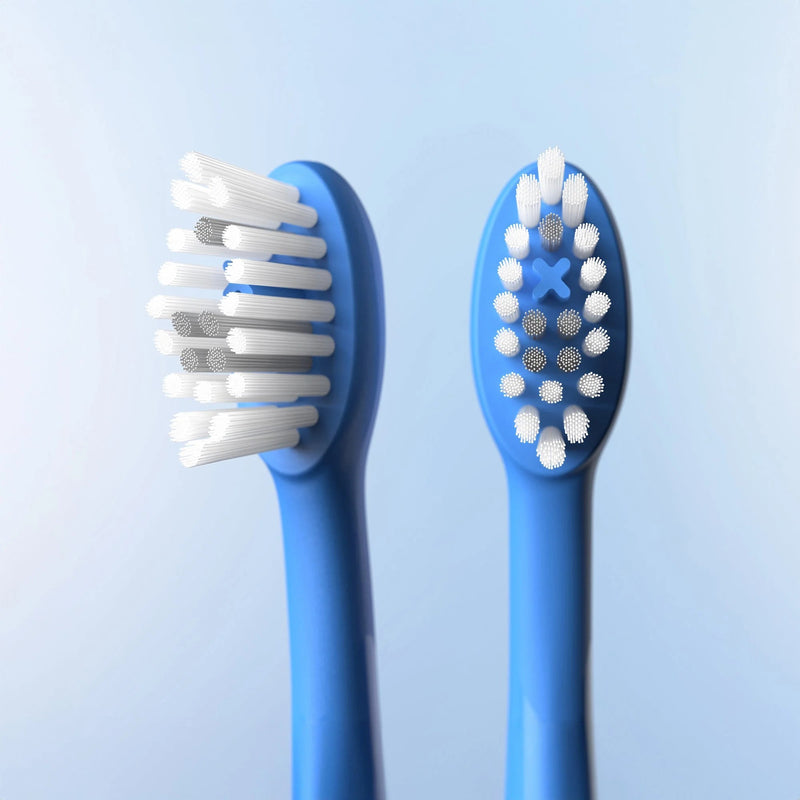 Ordo: Sonic Lite Electric: Brush Heads : Green/Sage and Blue/Ocean