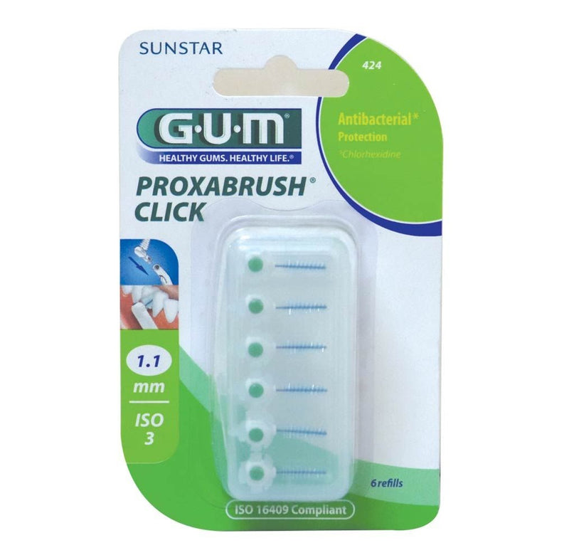 G.U.M PROXABRUSH CLICK: REFILL BRUSHES