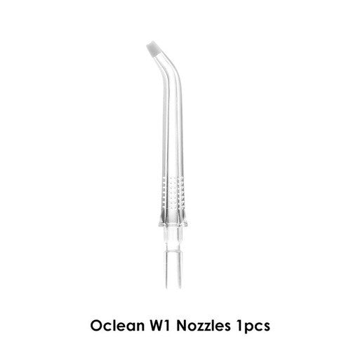 OCLEAN W1 ORAL IRRIGATOR AIR-POWERED REPLACEMENT NOZZLE: TRANSPARENT