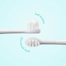 Ordo Sonic Kids Rechargeable - Brush Oval Heads - White - 4 Pack