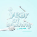 Ordo Sonic Kids Rechargeable - Brush Oval Heads - White - 4 Pack