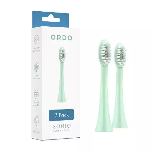 Ordo: Sonic Lite Electric: Brush Heads : Green/Sage and Blue/Ocean