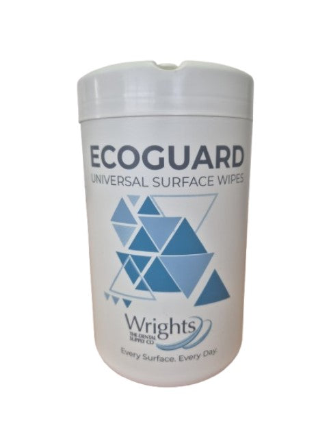 Ecoguard Universal Wipes: Surface Disinfectant Wipes: Surfaces, Instruments & Equipment: 150 Wipes