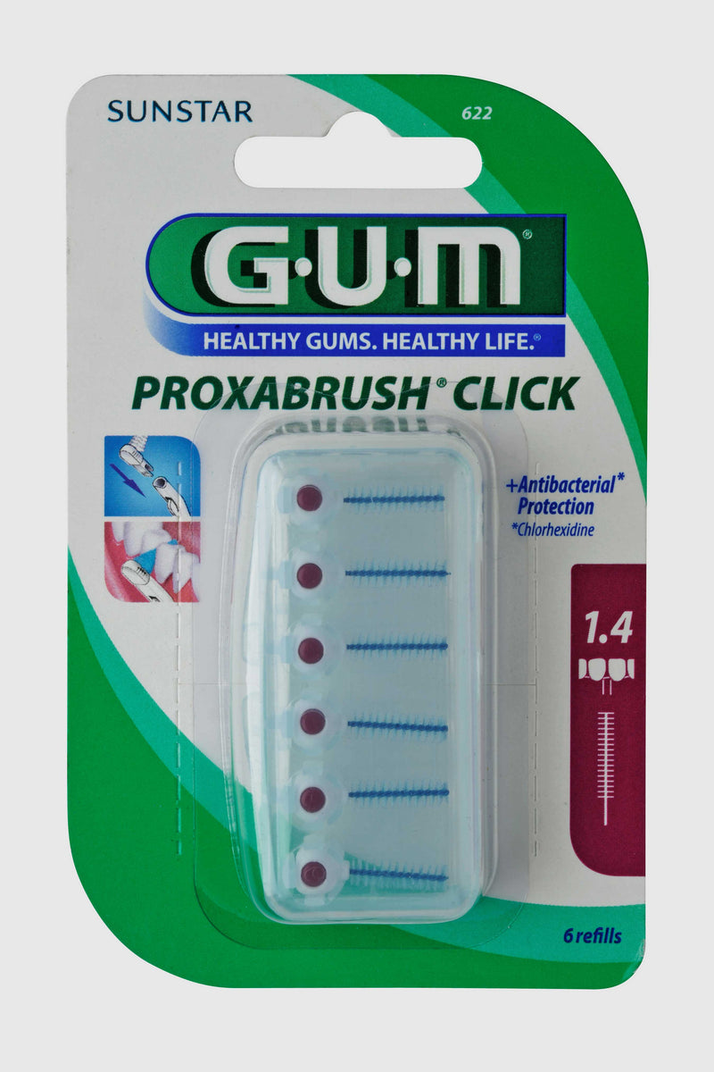 G.U.M PROXABRUSH CLICK: REFILL BRUSHES