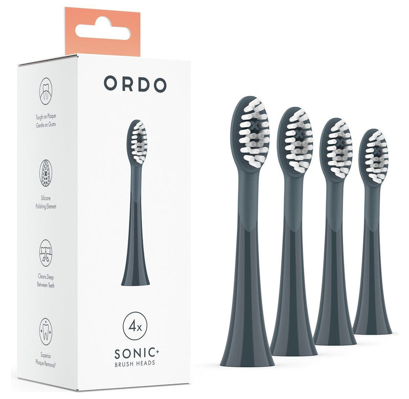 Ordo: Sonic+ Replacement Brush Heads - 4 Pack