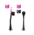 Curaprox Duo Black Is White Hydrosonic Carbon Brush Heads (2 X BIW Sonic Brush Heads)