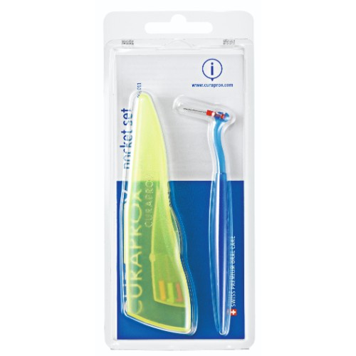 CURAPROX POCKET SET - Interdental Brush | SmileShop , 457, Curaprox, interdental, Prime, travel