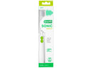 G.U.M SONIC DAILY BATTERY TOOTHBRUSH SOFT, COMPACT BLACK/WHITE/SENSITIVE (WHITE-PINK)