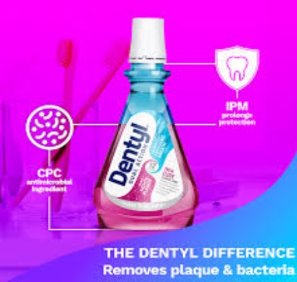 Dentyl Active Mouthwash - Fresh Clove 500ml