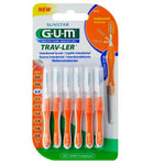 G.U.M. Interdental Brush Trav-ler Pack of 6's: Variety Available