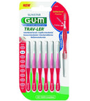 G.U.M. Interdental Brush Trav-ler Pack of 6's: Variety Available