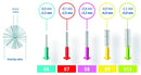 CURAPROX INTERDENTAL BRUSHES: REFILLS - Interdental Brush Refills | SmileShop , 011, 06, 07, 08, 09, Curaprox, Daily, Handy, Inter, Interdental, Interdental brush, Interdental Brush Refills, 