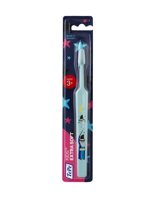 TePe Kids Extra Soft Toothbrush 1x BlisterPack (One Toothbrush)