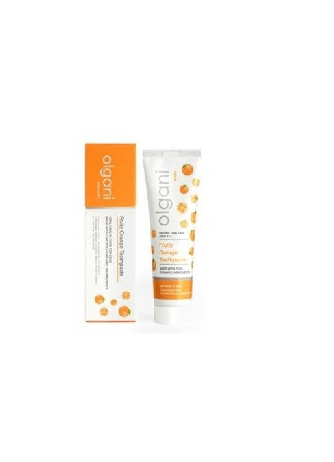 OLGANI FRUITY ORANGE TOOTHPASTE 75ML FOR CHILDREN