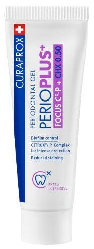 Perio Plus Focus Periodontal Gel - Periodontal Gel | SmileShop , Antiseptic, Cleaner, Cleansing, Curaprox, CXD, disinfect, Gel, Periodontal, plaque defence