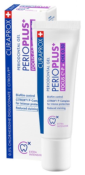 Perio Plus Focus Periodontal Gel - Periodontal Gel | SmileShop , Antiseptic, Cleaner, Cleansing, Curaprox, CXD, disinfect, Gel, Periodontal, plaque defence