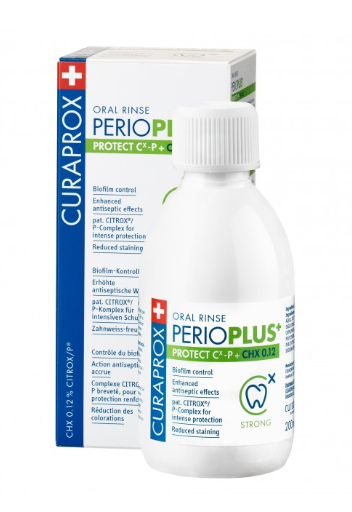 Perio Plus Protect 200ml - Mouthwash | SmileShop , CHX, clean, Cleaner, Curaprox, Daily, Hygenic, Mouthwash, Plaque, plaque defence, Speciality