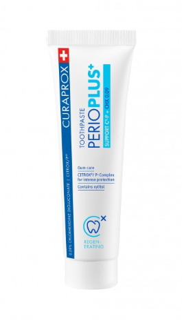 Perio Plus Toothpaste 0,09 CHX - Toothpaste | SmileShop , Antiseptic, Bacteria, CHS, Cleaner, Cleansing, Curaprox, disinfect, Fresh breath, Hygienic, Perio, Toothpaste