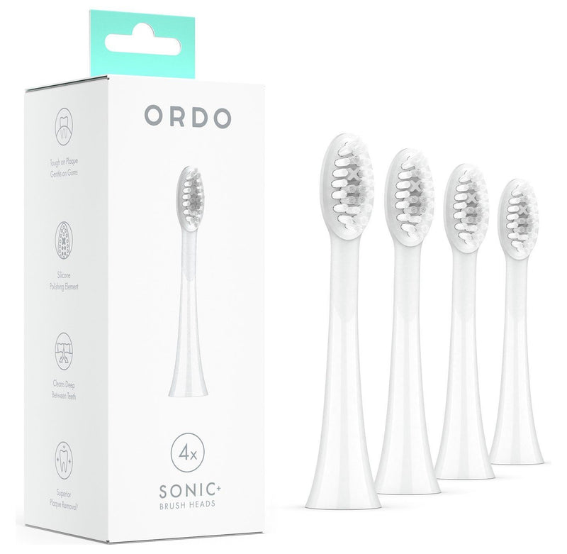 Ordo: Sonic+ Replacement Brush Heads - 4 Pack