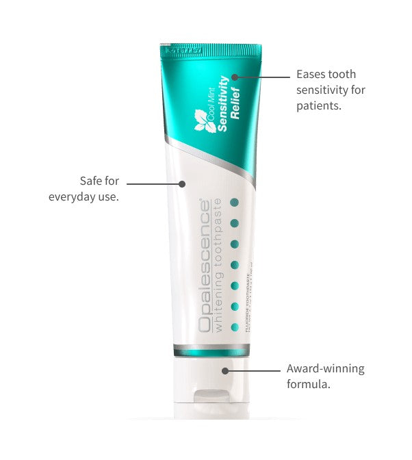 Opalescence Sensitivity Relief Professional Whitening Toothpaste: Cool Mint 133g 4.7 oz