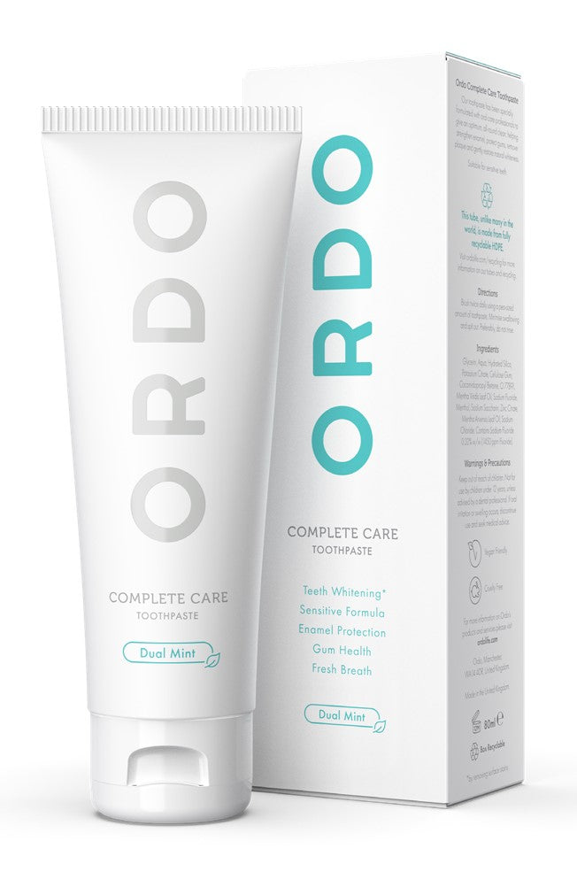 Ordo: Complete Care Toothpaste: 80 ml. - Toothpaste | SmileShop , Anti Inflamatory, Anti-Plaque, Anti-Stain, Brush, clean, Clean teeth, Cleaner, Cleansing, Decay Protection, disinfect, Ordo, 