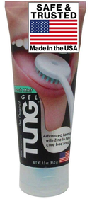 Tung Brush (with sample gel sachet) - Tongue Brush | SmileShop , Bad Breath, Brush, Clean, Dentist Design, Fresh breath, Halitosis, Tongue