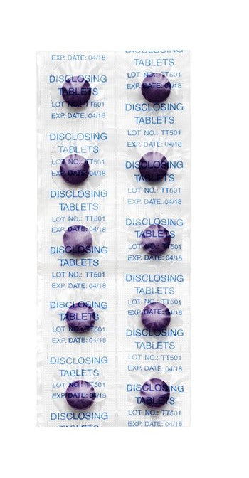 TePe Plaqsearch™: Ten (10) Plaque Disclosing Tablets