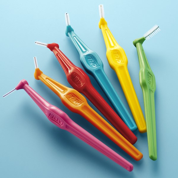 TePe Angle™ Interdental Brushes /6per Pack - Interdental Brush | SmileShop , Angle, Brush, Cleansing, Colour Size, Grip, Handle, Interdental brush, plaque defence, specialised, Speciality, 