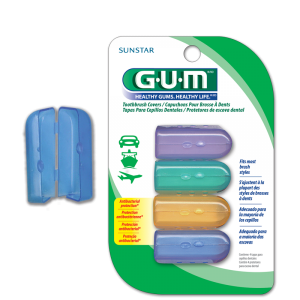 G.U.M PROTECT TOOTHBRUSH COVERS 4PCS - Toothbrush Cover | SmileShop , 