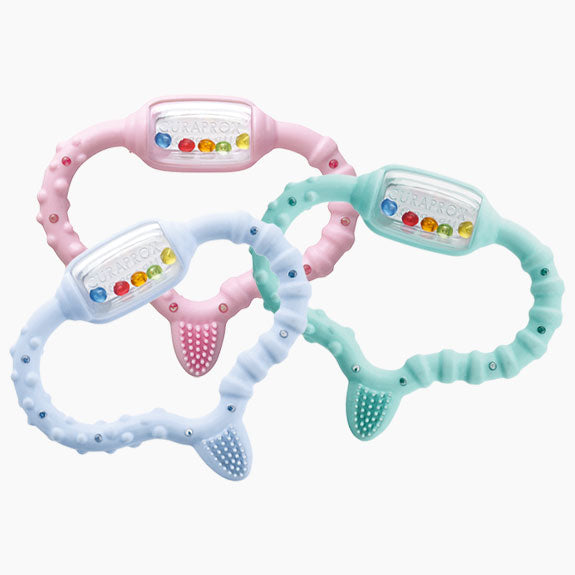 ORTHODONTIC TEETHING RINGS - Teething Ring | SmileShop , Baby, Curaprox, development, orthodontically, ring, soothe, teething