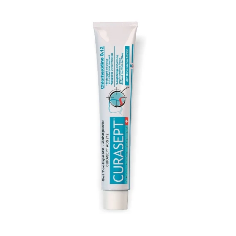 Curasept: Anti-Discoloration: Chlorhexidine Toothpaste: ADS 705:  0,05%: 75ml.