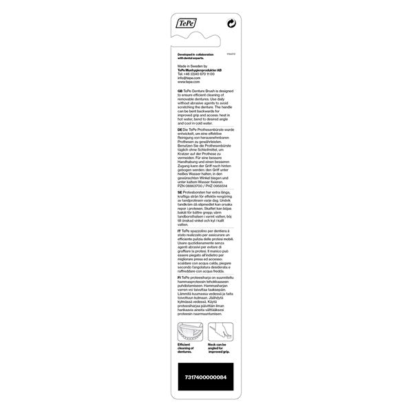 TePe Denture Care™ Blister Package 1's - Accessories | SmileShop , Accessories, Denture, Manual, Speciality Brush, TePe