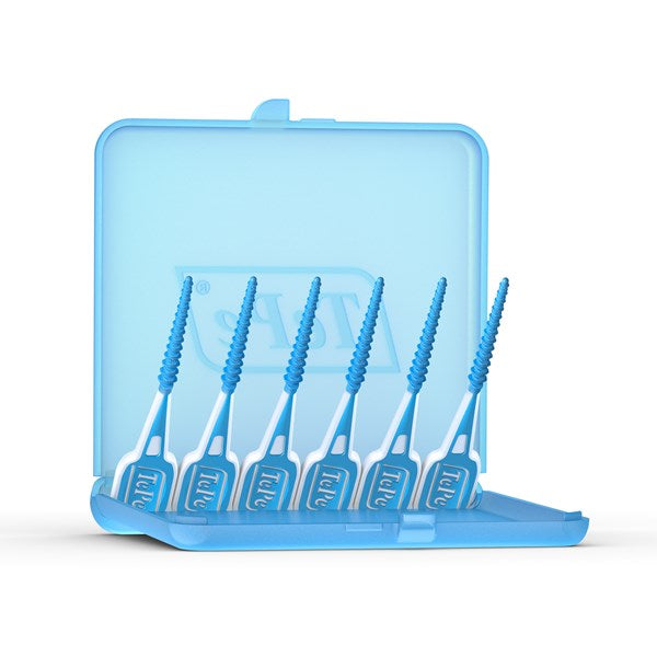 Toothpicks TePe EasyPick™ OrangeXS/S Blue M/L 36 & 1 Travel Case - Interdental Brush | SmileShop , EasyPick, Inter, Interdental, Pick, reddot, toothpick